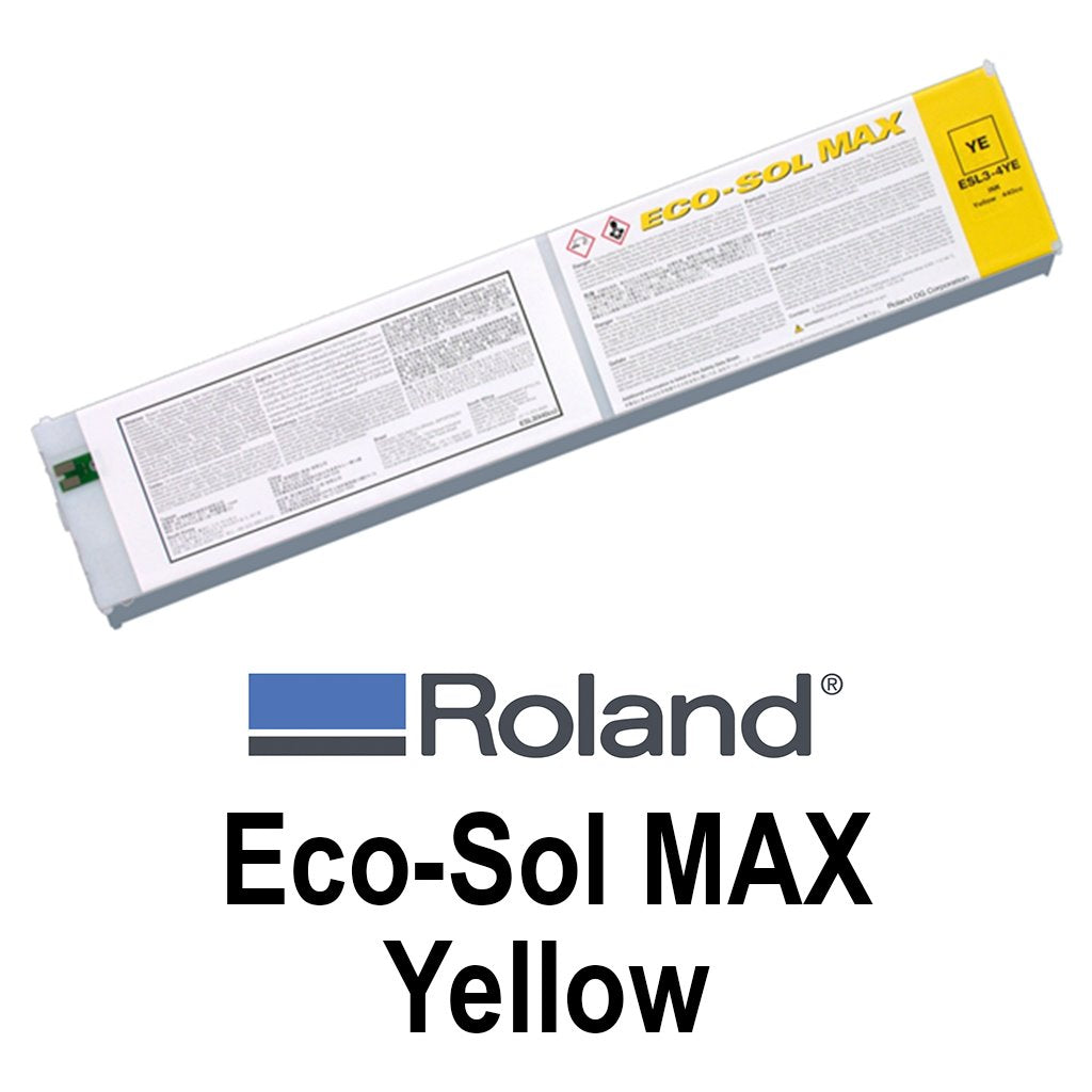 ROLAND ESL34-YE ECO SOL MAX ink for Versastudio BN-20 440CC-Yellow.