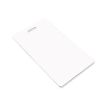 Unisub FRP Gloss White Bag Tag - Rectangle 2 Sided  2.5 x 4.25 inch / 64 x 108 mm 50/CS  ، تحميل الصورة في عارض المعرض

