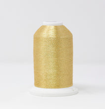 Load image into Gallery viewer, Madeira 9864002 Smooth Metallic Embroidery Thread FS NO.40 5000m Gold 2