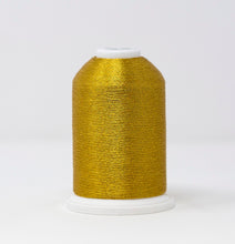 Load image into Gallery viewer, Madeira 9864004 Smooth Metallic Embroidery Thread FS NO.40 5000m Gold