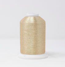 Load image into Gallery viewer, Madeira 9864022 Smooth Metallic Embroidery Thread FS NO.40 5000m White Gold