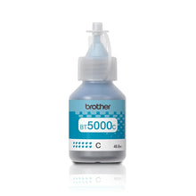 Load image into Gallery viewer, Brother BT5000C All-in-One Ink Tank Printer Ink Bottle Yields 5000 pages-Cyan