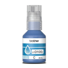 Load image into Gallery viewer, Brother BTD100C All-in-One Ink Tank Duplex Printer Ink Bottle Yields 5000 pages-Cyan