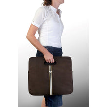 Load image into Gallery viewer, Crumpler CMR-L-003 Common Rice-L Laptop Case Espresso/Bronze fits 15 inch Laptops/MacBook Pro