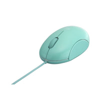 Load image into Gallery viewer, Buffalo BSMBU06GRW Green USB Been's Style Blue LED Mouse