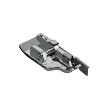 Load image into Gallery viewer, Brother F057 1/4 Piecing Foot with Guide for Sewing an accurate 1/4" (6.4mm) or 1/8" (3.2mm) seam allowance.