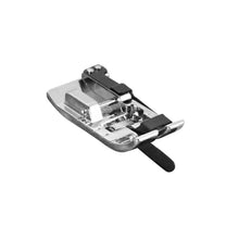 Load image into Gallery viewer, Brother F065 Stitch in Ditch Foot For sewing quilt bindings or concealed seams on clothes.