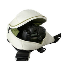 Load image into Gallery viewer, Crumpler JBO300-004 Jimmy Bo Camera Bag 300 for Camcorder Camera or SLR Camera -Off White / Lt. Olive