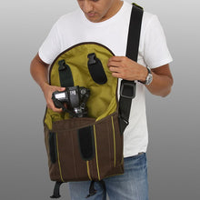 Load image into Gallery viewer, Crumpler MBSTR8000-004 Messenger Boy Stripes Camera Bag 8000 for SLR Camera-Mahogany