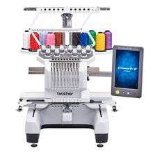 Load image into Gallery viewer, Brother PR1060W 10 Needle Embroidery Machine with 360x200mm(36X20cm) Embroidery Area and Wireless LAN Connectivity.