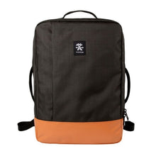 Load image into Gallery viewer, Crumpler PSBP-004 Private Surprise Backpack fits 15-inch Laptops- Charcoal / Orange.
