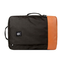 Load image into Gallery viewer, Crumpler PSBP-004 Private Surprise Backpack fits 15-inch Laptops- Charcoal / Orange.
