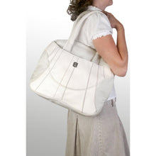 Load image into Gallery viewer, Crumpler RUSK13-001 Russian King Leather Bag fits 13-inch Laptops -Off White