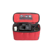 Load image into Gallery viewer, Crumpler TIZP-M-002 The Inlay Zip Pouch Medium for Semi-professional SLR camera with mid-size zoom lens Red
