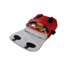 Load image into Gallery viewer, Crumpler UD-003 The UglyDivorce Leather Bag fits 12-15.4-inch Laptops-Dk.Red/White