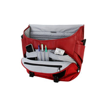 Load image into Gallery viewer, Crumpler UD-003 The UglyDivorce Leather Bag fits 12-15.4-inch Laptops-Dk.Red/White