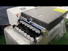 Load and play video in Gallery viewer, Mini Conveyor Fusing Machines in Black OP450GS 520GS
