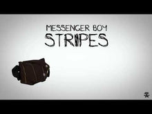 Load and play video in Gallery viewer, The Messenger Boy Stripes Photo Bag