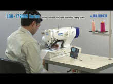 Load and play video in Gallery viewer, JUKI BH 1790AN Series Button Holing Machine