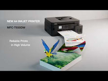 Load and play video in Gallery viewer, Brother MFC-T930DW A4 Color Inkjet Multi-Function Center with Refill Tank System and Wireless Connectivity