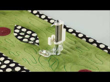 Load and play video in Gallery viewer, Brother F005N Quilting Foot For Sewing Machines