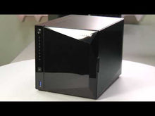 Load and play video in Gallery viewer, Asustor AS4004T Terastation 4-bay NAS, Marvell Armada -720, Tower 2GB DDR4, 2xUSB 3.2 Gen 1