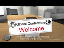 Load and play video in Gallery viewer, Brother QL-800 62mm High Speed Professional Label Printer, USB with Red color printing.