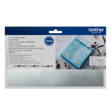 Load image into Gallery viewer, Brother CAFTSSIL1 ScanNCut Foil Transfer Sheet ACC Silver for CM900, SDX1200 and all types of Cutters.