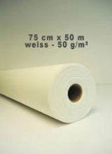 Load image into Gallery viewer, Madeira 051SL75W E-ZEE Stick On Light one sided Adhesive Backing 50g for medium and Heavy Elastic/Stretchy Fabrics and Knitwear, as well as Medium Heavy Textiles- White 75cm X 50m