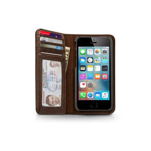 Load image into Gallery viewer, Twelve South 12-1309 BookBook for iPhone 5/5S/SE(Ledger Brown)