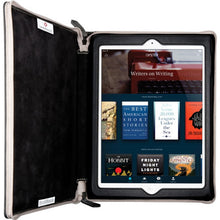 Load image into Gallery viewer, 12-1402 BookBook Hardback Leather case For iPad Air 9.7 inch Black