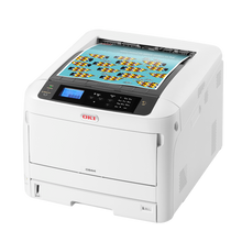 Load image into Gallery viewer, OKI C844nw A3 Laser Color LED Printer for Printing on Business cards, Posters and Banners.