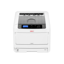 Load image into Gallery viewer, OKI C844nw A3 Laser Color LED Printer for Printing on Business cards, Posters and Banners.