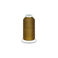 Load image into Gallery viewer, Madeira 9974526 Metallic Embroidery Thread FS NO.44 5000m Brass