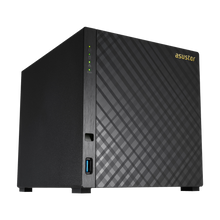 Load image into Gallery viewer, Asustor AS1004T Terastation 4-bay NAS, Marvell ARMADA-385 Dual Core, 512MB DDR3, GbE x1, USB 3.0, WOL