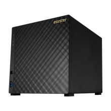 Load image into Gallery viewer, Asustor AS1004T Terastation 4-bay NAS, Marvell ARMADA-385 Dual Core, 512MB DDR3, GbE x1, USB 3.0, WOL