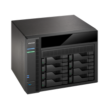 Load image into Gallery viewer, Asustor AS5008T Terastation 8 Bay NAS Tower 1GB DDR3L, USB 3.0 x 3, USB2.0 x 2, eSATA x 2