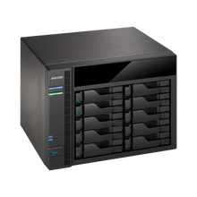 Load image into Gallery viewer, Asustor AS5010T Terastation 10 Bay NAS Tower 1GB DDR3L, USB 3.0 x 3, USB2.0 x 2, eSATAx 2