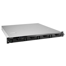 Load image into Gallery viewer, Asustor AS6204RS Terastation 4-Bay NAS, Intel Celeron Quad-Core, 4GB SO-DIMM DDR3L,GbE x 4, USB 3.0 x 4,