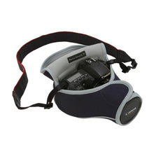 Load image into Gallery viewer, Crumpler BHM-003 Banana Hammock M Fits a Semi-professional SLR camera with a mid-size zoom lens- Dk. Navy/Silver
