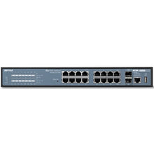 Load image into Gallery viewer, BS-POE-G2116M Layer2 POE+supported Inteligent Giga Switch 16 Port