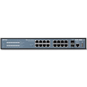 BS-POE-G2116M Layer2 POE+supported Inteligent Giga Switch 16 Port