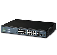 Load image into Gallery viewer, BS-POE-G2116M Layer2 POE+supported Inteligent Giga Switch 16 Port