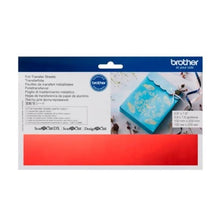 Load image into Gallery viewer, Brother CAFTSRED1 ScanNCut Foil Transfer Sheet ACC Red for CM900, SDX1200 and all types of Cutters.