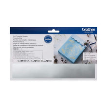 Load image into Gallery viewer, Brother CAFTSSIL1 ScanNCut Foil Transfer Sheet ACC Silver for CM900, SDX1200 and all types of Cutters.