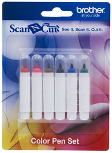 Brother CAPEN1 Sign ScanNCut Marker Pen Set of 6 for CM900 and SDX1200