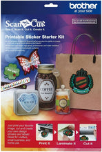 Load image into Gallery viewer, Brother CAPSKIT1 ScanNCut Print Sticker Kit