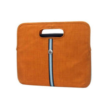 Load image into Gallery viewer, Crumpler CMR-M-001 Common Rice-M Laptop Case Pumpkin Orange / Ice Blue fits 13 inch Laptops/MacBook Air/Apple MacBook