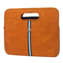 Load image into Gallery viewer, Crumpler CMR-M-001 Common Rice-M Laptop Case Pumpkin Orange / Ice Blue fits 13 inch Laptops/MacBook Air/Apple MacBook