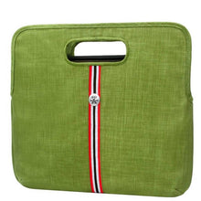 Load image into Gallery viewer, Crumpler CMR-M-004 Common Rice-M Laptop Case Green Onion/Clear Red Fits 13 inch Laptops/MacBook Air/Apple MacBook